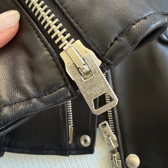 Coach 1941 sheep leather jacket - Picture 4 of 8